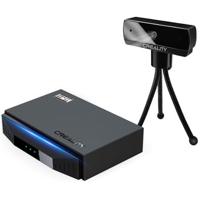 Originele Creality 3D Printer Camera Monitor Smart Kit WiFi Box HD 1080P Real-Time Afstandsbediening zwart
