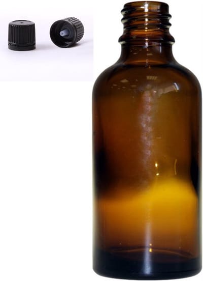 50ml amberkleurige flessen