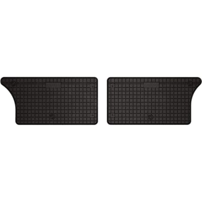 Wielganizator SolidPRO Serie - Rubberen Automatten - Zwart - Voor Ford Galaxy MK1 3e rij (1995-2006)