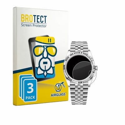 Screenprotector 3 Stuks voor Rolex Datejust 36 Beschermglas transparant