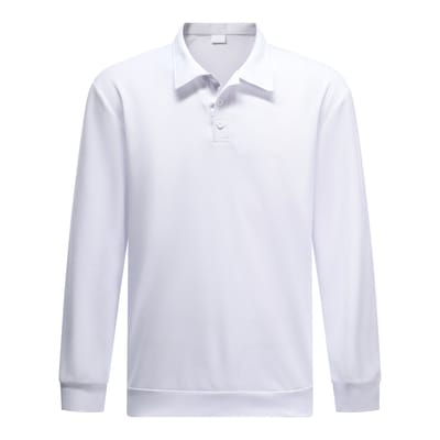 Allthemen Heren Poloshirt Met Lange Mouwen – 3D Knipsel - XXL