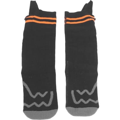 Chaussettes chauffantes pour hommes femmes Batterie rechargeable réglable 5000 mAh Chaussettes chauffantes Réchauffe-pieds pour gray