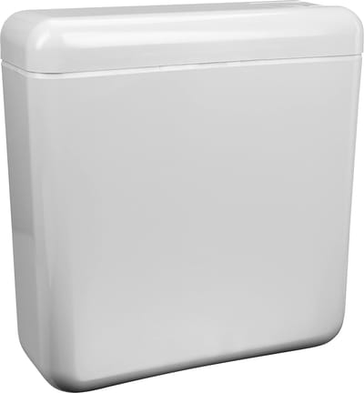Instelbare Dubbele Spoelbak met Geluidsarm Vulventiel voor Toilet of Badkamer