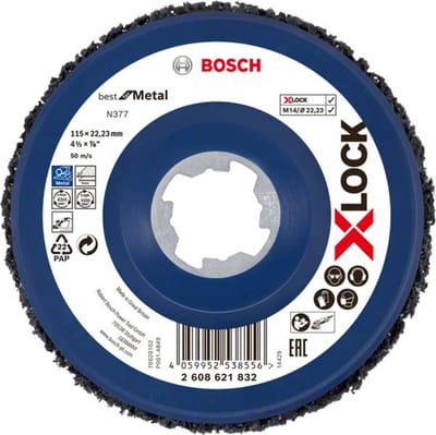 Bosch PRO N377 Multi Material Reinigingsschijf 115 mm 22,23 mm - 2608621832