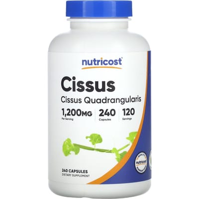 Nutricost, Cissus, 600 mg, 240 capsules