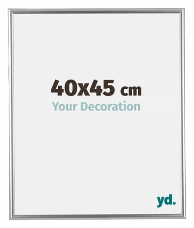 Your Decoration - Fotolijst 40x45 cm - Kunststof - Zilver - Bordeaux