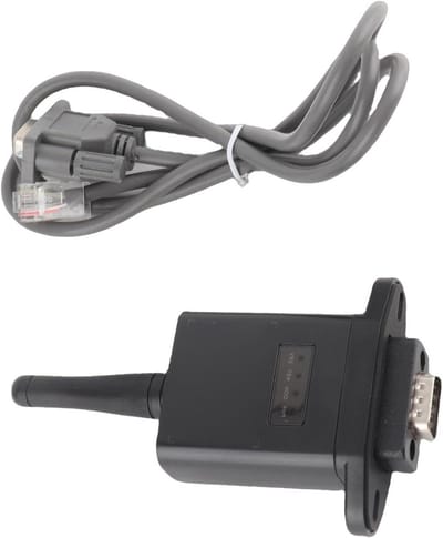 Solar WiFi Module - Omvormer Communicatie - Energie Beheer - Stabiele Monitoring - 12 x 9 x 4 cm - Zwart