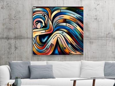 Kunstprint | Wanddecoratie | Dibond | 60 × 60 cm