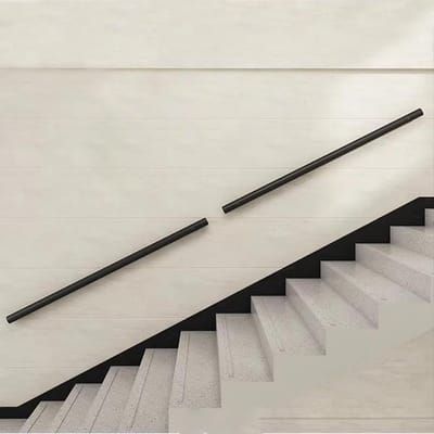 Trapleuning Wandmontage - Veiligheidsbeugel Ondersteuning - Binnen Buiten Gebruik - Roestvrij Staal Mat - 60cm Lengte