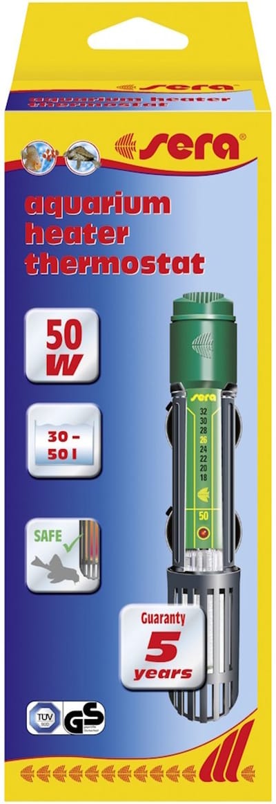 Sera aquarium verwarming 50 Watt