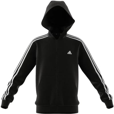 Kinderjack met rits en capuchon adidas Essentials 3S