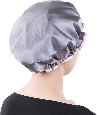 Jumada's - Luxe Douchemuts {Vagabond Model} - Voor {Dames/Volwassenen/Meiden} - Grijze Shower Cap
