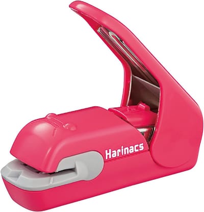 Naaldloze nietmachine - Papier sluiten - Documenten organiseren - Werkt zonder nietjes - 34 x 95 x 85 cm - Roze