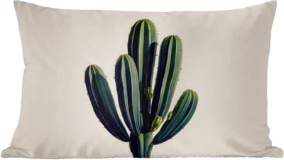 Sierkussens - Kussentjes Woonkamer - 60x40 cm - Cactus - Subtiel - Groen