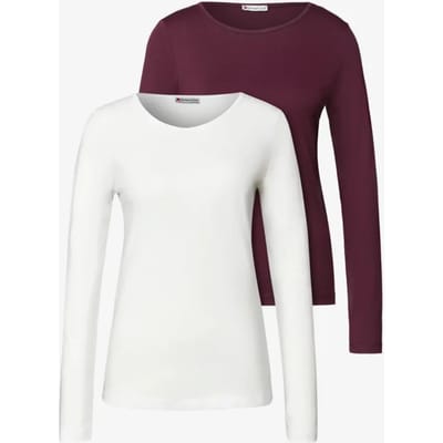 2-pack shirts met lange mouwen