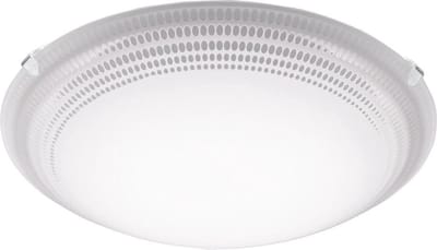 EGLO Magitta 1 - Wand/Plafondlamp - 1 Lichts - Ø250mm. - Wit, Helder