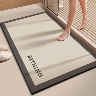 Badmat Badkamer Antislip Absorberend Toiletdeur Toilet Zacht Diatomeeënaarde Sneldrogende Mat Tapijtmat 50 * 80Cm