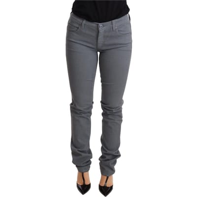 Grijze Rechte Jeans