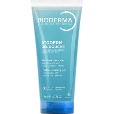 Bioderma Atoderm Gentle Shower Gel Body Wash For Normal to Dry Skin 200ml