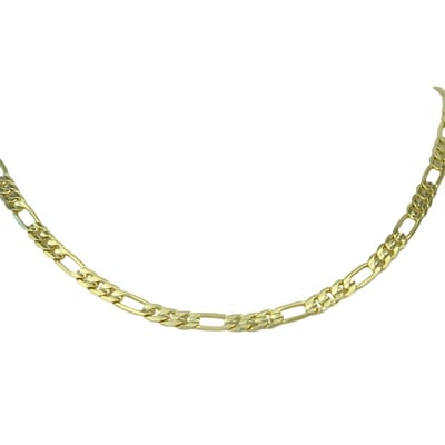 Figaro Chain Necklace Gold 14K