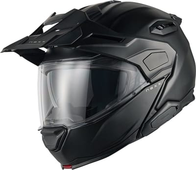 Nexx X.Lifecountry Plain Mat Zwart Systeemhelm - Helm