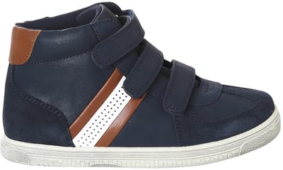 Vertbaudet Hoge baskets met klittenband voor jongens, kleuterschoolcollectie