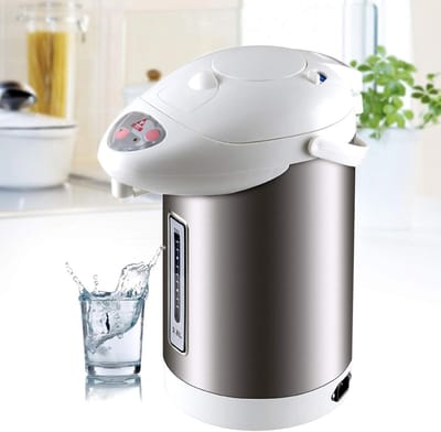 Waterdispenser 3,8 liter met warmhoudfunctie - 360 graden draaibaar en elektrische boiler voor kantoor en hotel