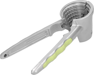 Thijox - Heavy Duty Pecan Notenkraker - Walnoot Tang Opener Keukengereedschap - Aluminiumlegering & Kunststof - Geel - Voor Pecannoten, Hazelnoot en M