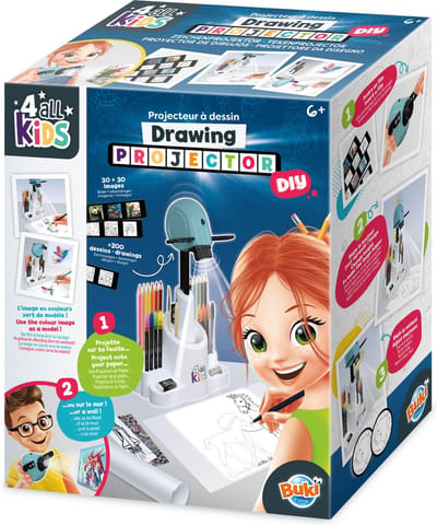 Buki - Tekenprojector - tekenset - kleurset - Educatief speelgoed - Creatief speelgoed
