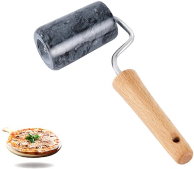 Unyqoos ® Elegante Marmeren Deegroller voor Perfecte Bakresultaten en Veelzijdig Gebruik in de Keuken