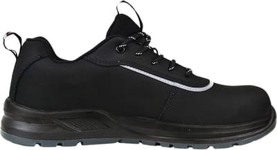 SIR SAFETY SIENNA Veiligheidsschoenen S3 HEREN Werkschoen Zwart - Glasvezel Neus en Composiet Tussenzool - Antislip SRC - Ademend