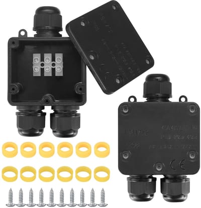 IP68 Waterproof Branch Box Outdoor - IP68 Waterproof Electric Box - Outdoor 3-Way Electric Junction Box - Cable Junction Box 4mm-14mm