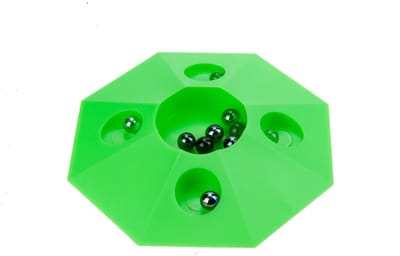 Angel Toys Knikkerpotje 22CM Met Knikkers - Groen