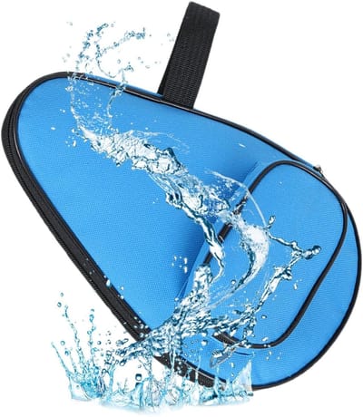 Tafeltennis Bat Tas - Hoes Racket - Bescherming Ballen - Waterdicht Extra Vak - 30 x 19 cm - Meerdere Kleuren