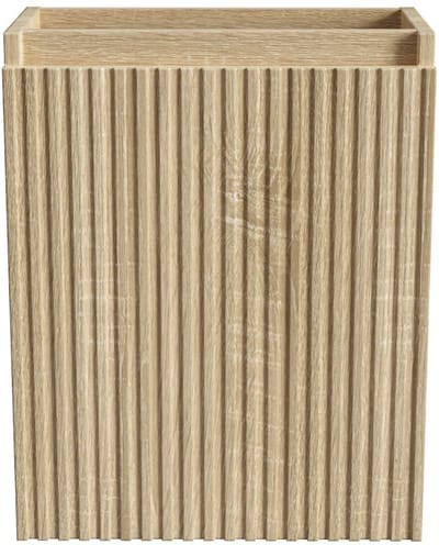 Aloni Mikaro toiletmeubelonderkast – 40x50x22,3 cm – licht eiken