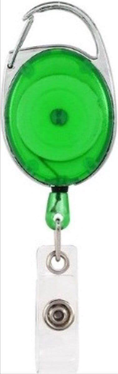 Scoby - Clip-Badgehouder - Trekkoord - Badgehouder - 45 cm - Groen