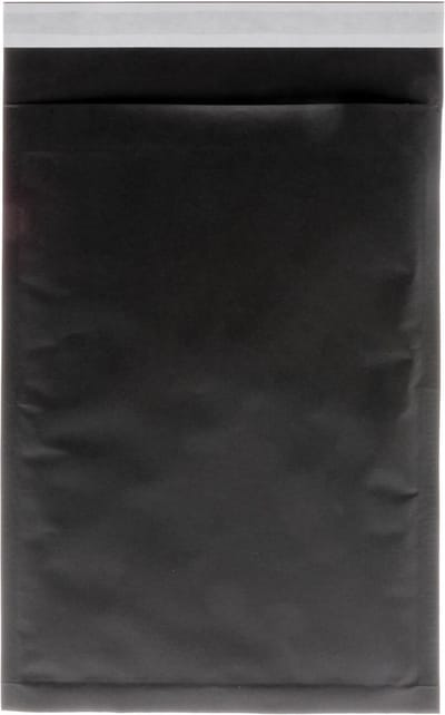 100x bubbel envelop D Zwart A5+ binnenmaat 17x26cm