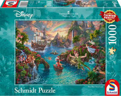Thomas Kinkade legpuzzel Peter Pan's Never Land (1000 stukjes)