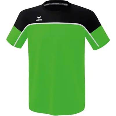 Erima Change T-Shirt Heren - Wit / Zwart / Green | Maat: M