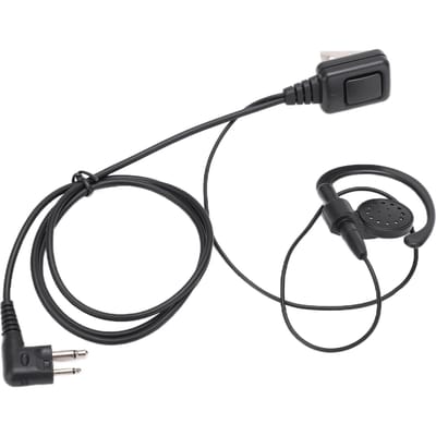 Walkie Talkie Oortje M Hoofd G-Vormige Oortelefoon Headset ABS voor Restaurants Beveiligers Bars Hotels