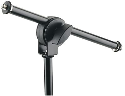 Zwarte Mini Boom Arm voor Microfoon - Verstelbaar en Duurzaam