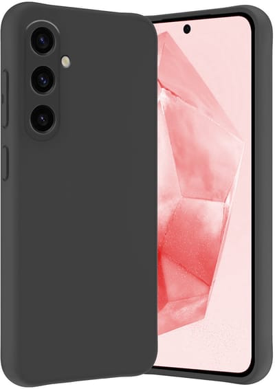 Hoesje - Geschikt voor Samsung Galaxy A36 - Sterk & Shockproof - Hoes Cover - Siliconen Case - Zwart
