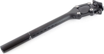 Verende Zadelpen - Comfort Zadelpen - Fietscomfort Verhogen - Soepele Veerbeweging - Ø 272 mm 350 mm - Zwart