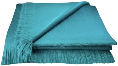 Alpaca D'Luxe Sjaal - Hypoallergeen - Turquoise - Scarf - Zacht en van Kwaliteit - Luxe cadeau - Sjaals Dames - Sjaals Heren - Damesmode - Herenmode - Neksjaal - Shawls - Accessoires - Elegant - Handgemaakt - Duurzaam - Écharpe en laine d'Alpaga