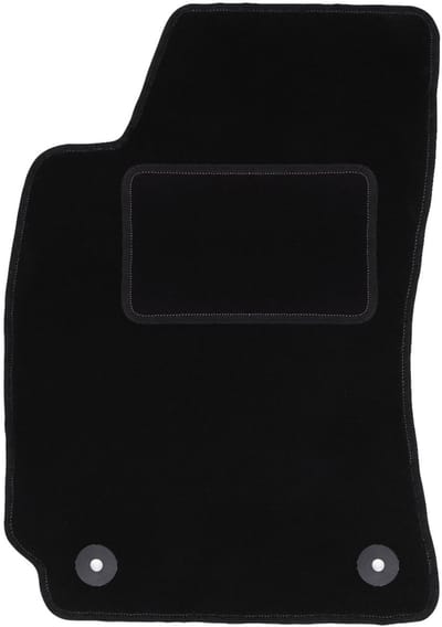 Bestuurdersmat zwart voor: Skoda Superb I sedan (2001-2008)