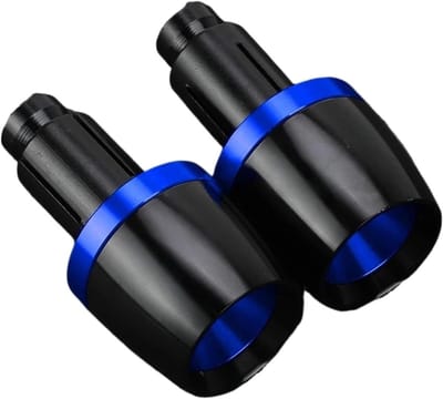 Stuureinden Motorfiets - Handvat Beschermers - Motor Rijden - Bescherming Stuur - One Size - Blauw
