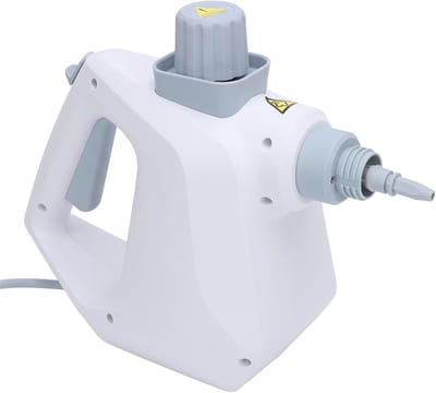 Handstoomreiniger - Stoomreiniger - Dieptereiniging - Krachtige hogedruk stoom - 1000W - Wit