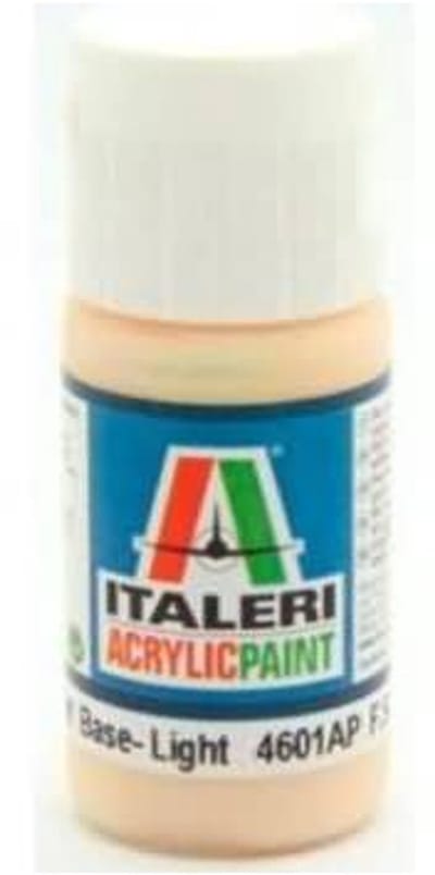 Italeri 4601ap - Flat Skin Tone Tint Base - Light - Modelbouwverf Acryl