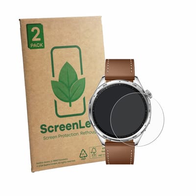 2 Stuks Screenprotector voor Honor Watch 6 - Hoogwaardige Beschermfolie transparant