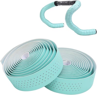 Dailygoody - Fietsstuurband - Antislip Gripband - 2 stuks - Groen - Zelfklevend - Geschikt voor mountainbike en racefiets - 200 x 3 cm